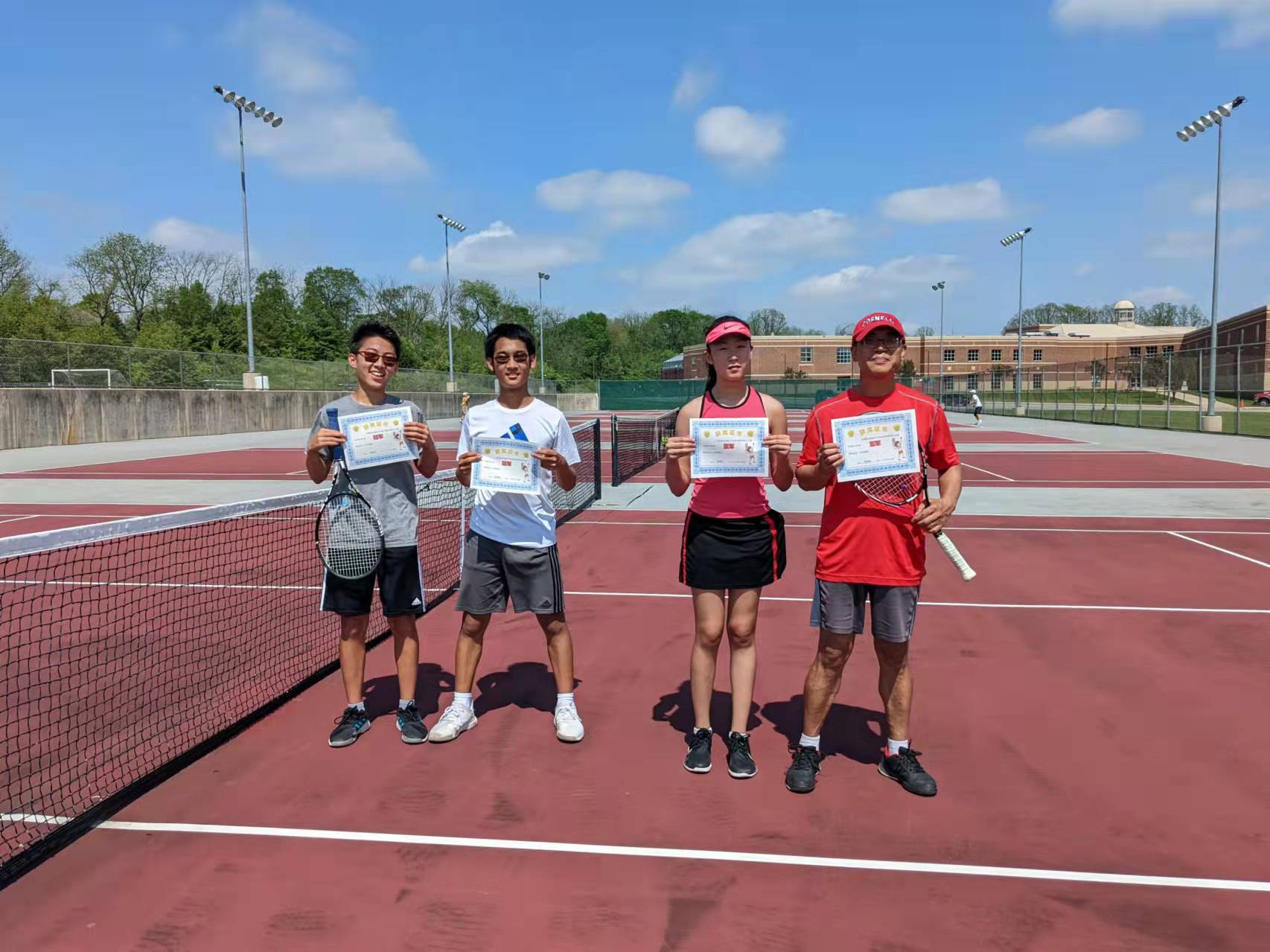 Spring tournament award presentation
