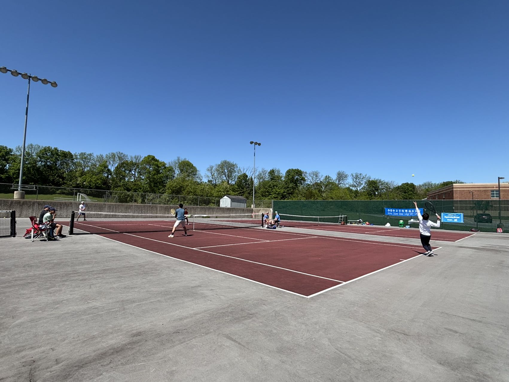 2025 spring tennis tournament award presentation
